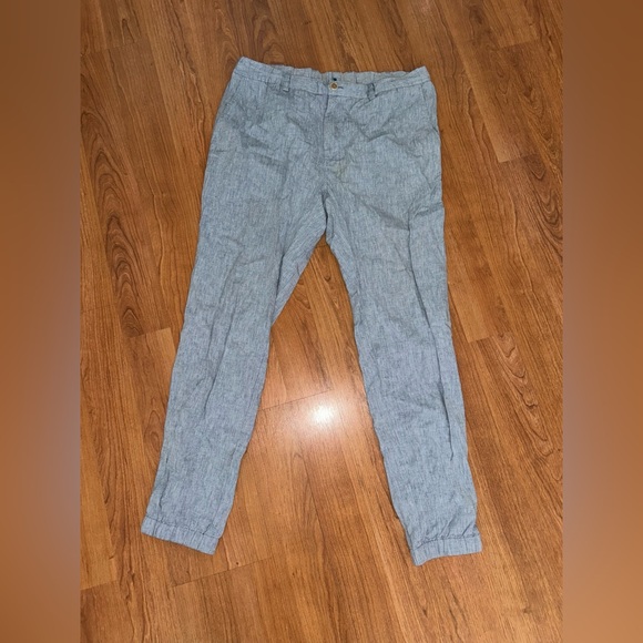 Brooks Brothers chambray jogger 35 - Picture 1 of 3